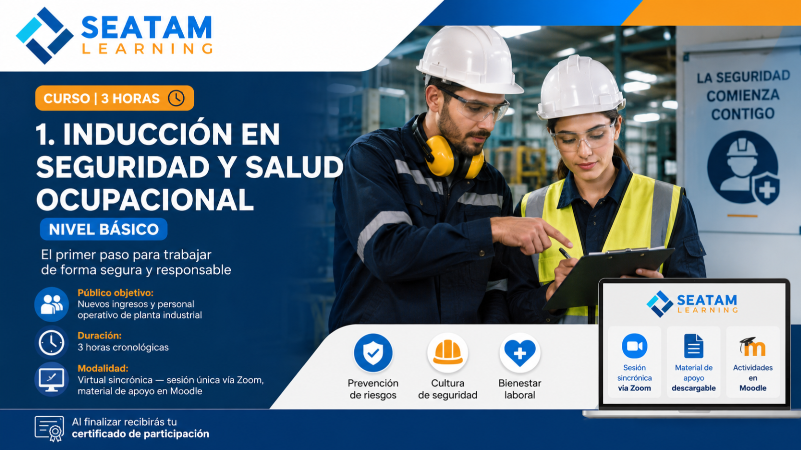 Inducción en Seguridad y Salud Ocupacional — Nivel Básico